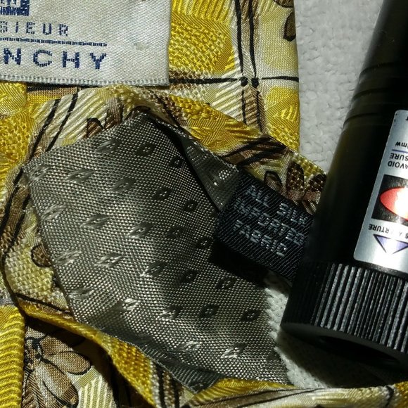 Givenchy monsieur floral print silk vintage - Picture 5 of 5